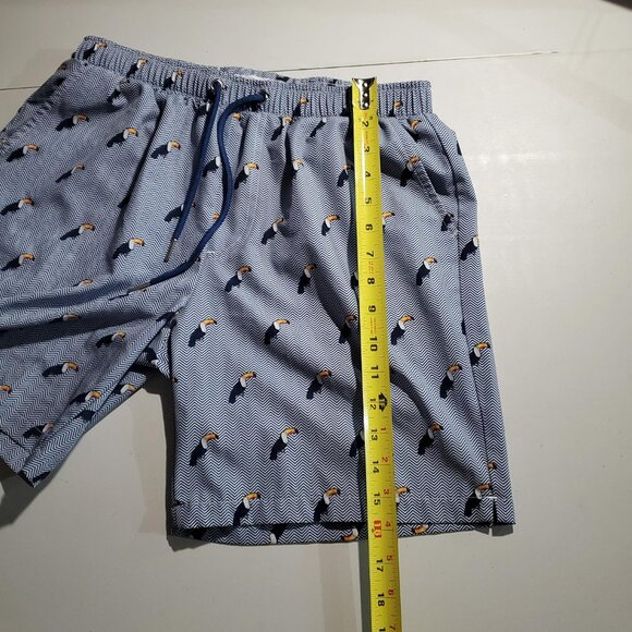 Mosmann Blue Toucan Wear/Under Swim Shorts  size M​ - Picture 12 of 16